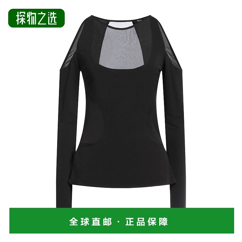 香港直邮Tom Ford 汤姆·福特 女士 上衣 black黑色 舒适时尚