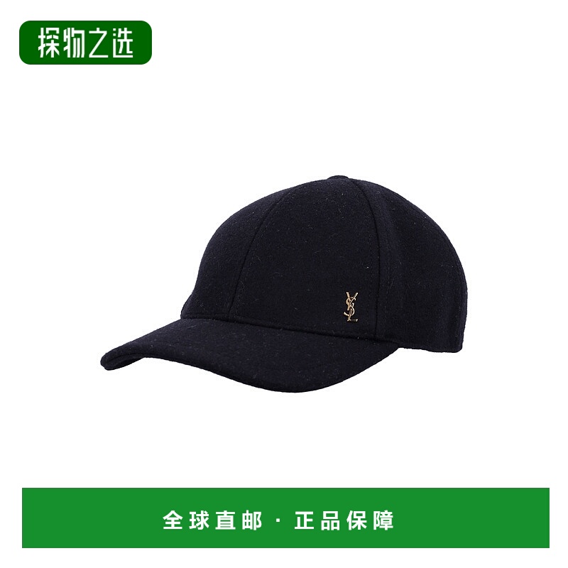 1h可退 欧洲直邮saint laurent 女士 帽子鸭舌帽羊毛