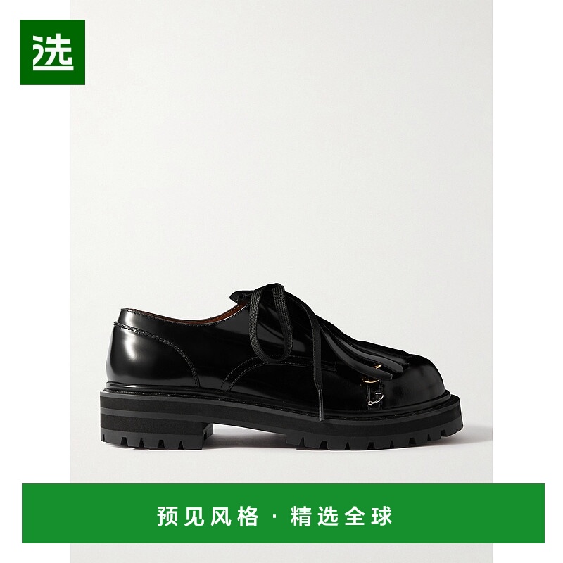 1h可退 香港直邮Marni 玛尼 女士 Dada 德比鞋 ALMS008103PS679