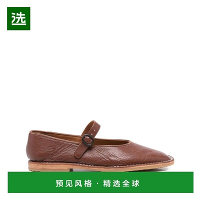 香港直邮HEREU 女士芭蕾乐福鞋 BRASSWFA25CHESTNUT AW2025 棕色