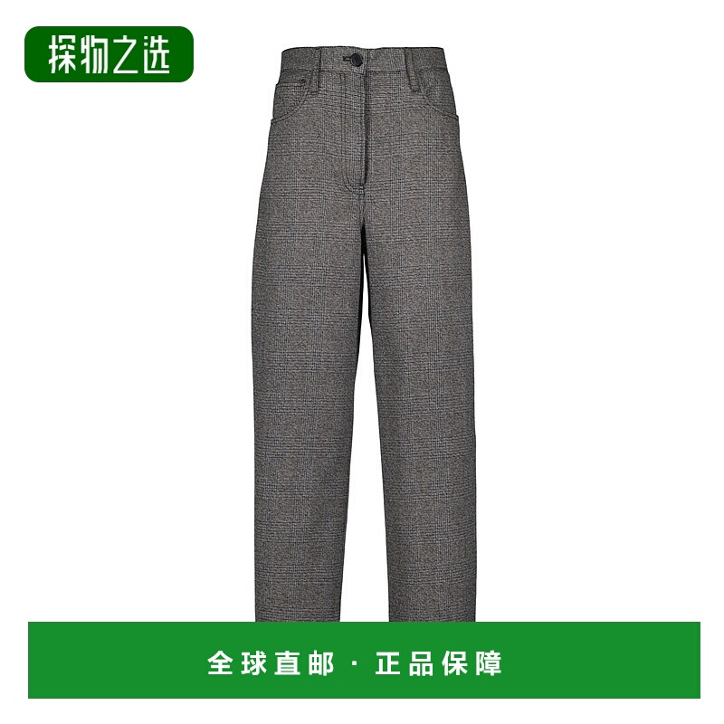 香港直邮Prada 腰带环休闲裤 P265J15K5SOOO直筒裤