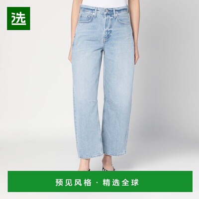 1h可退 香港直邮Citizens Of Humanity 女士 Miro 浅水洗蓝色牛仔