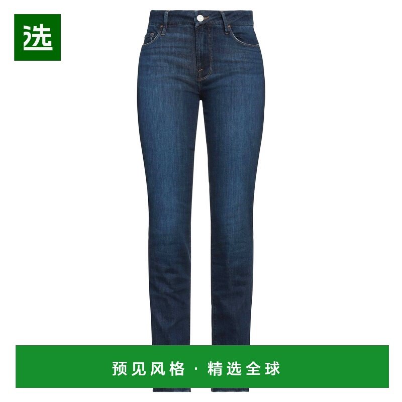 1h可退 香港直邮Frame Denim 女士 牛仔长裤 blue蓝色 舒适时尚,女装/女士精品,牛仔裤,淘宝优惠券,粉丝福利购,淘宝优惠卷