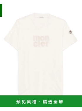 香港直邮MONCLER 女士T恤 K20938C0002889AUO036 CO 白色 Short S