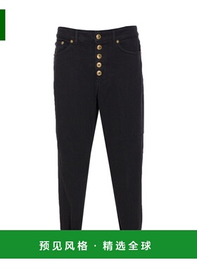 香港直邮DONDUP 女士牛仔裤 DP268BBSE037DKPT999 AW2025 黑色
