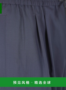 香港直邮PT01 男士休闲裤 COASWDZB0KLT0370 SS2026 蓝色 抽绳腰