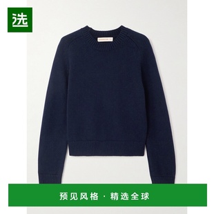 1h可退 香港直邮DAUGHTER 女士 羊毛毛衣 F2303NAVY blue蓝色 舒