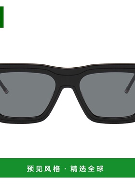 1h可退 香港直邮Thom Browne 汤姆·布朗 男士 黑色太阳镜 UES947