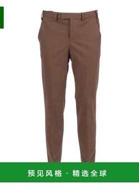 香港直邮PT01 男士休闲裤 COASMAZ00CL1SD750155 AW2025 棕色