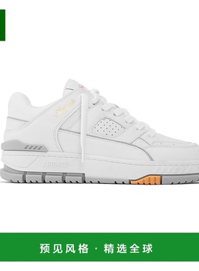 欧洲直邮Axel Arigato 23新款Area Lo系列男士灰色皮革运动鞋