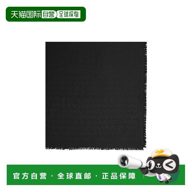 1h可退 欧洲直邮saint laurent 女士 围巾披肩配饰