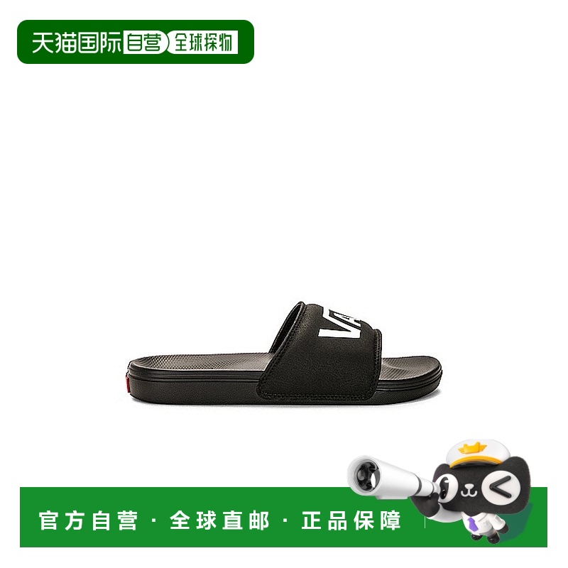 1h可退 香港直邮Vans 范斯 女士 凉拖拖鞋 VN0A5HF5IX6 black黑色