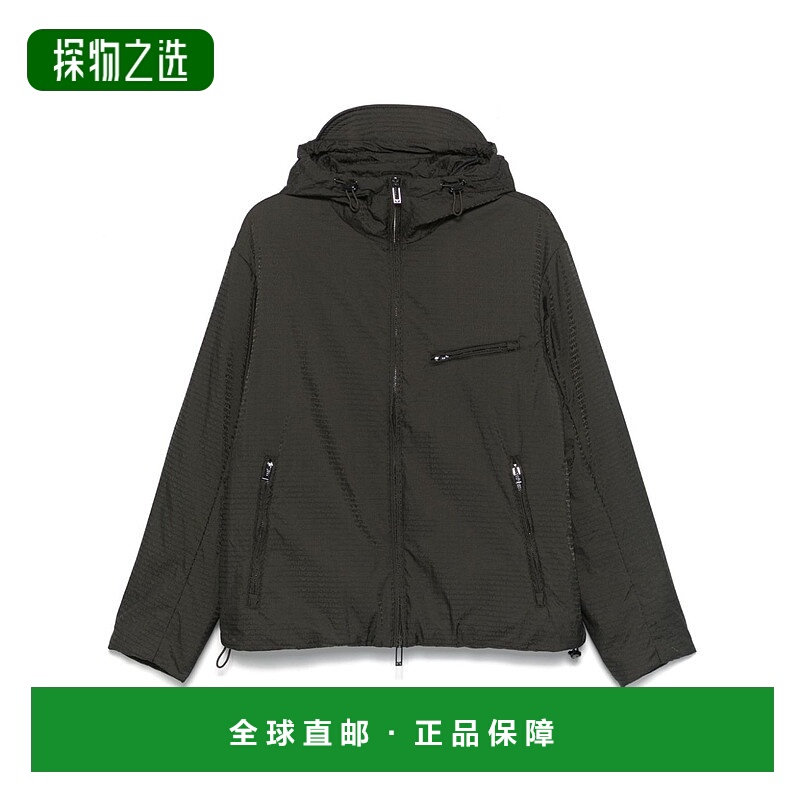 欧洲直邮EMPORIO ARMANI 男士夹克6D1B641NNXZ05A6阿玛尼连帽拉链