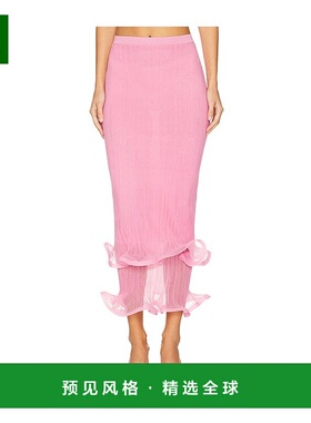 1h可退 香港直邮Simkhai 女士 Kelso 半身裙 6243016K pink粉色