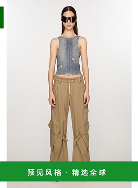 欧洲直邮ACNE STUDIOS（艾克妮）女士背带裤Pantalon cargo休闲裤