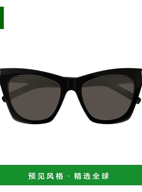 1h可退 香港直邮SAINT LAURENT 女士太阳镜 SL214KATE001BLACKBLA