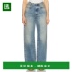 香港直邮R13 宽松款 女士 1h可退 arcy 阔腿牛仔长裤 R13WD038D3