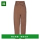 brown棕色 1h可退 舒适 女士 休闲长裤 香港直邮Alberta Ferretti