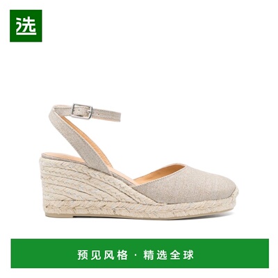 香港直邮CASTANER 女士凉鞋 CYBIL63003PLATA SS2025 花色 草编坡