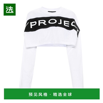 香港直邮Y/PROJECT 女士衬衫 204TS013J127OPTICWHITE