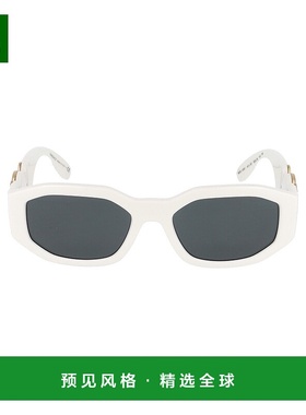 1h可退 香港直邮Versace 范思哲 女士 白色尼龙太阳眼镜 0VE43614
