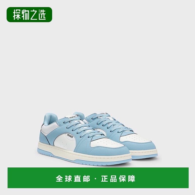 欧洲直邮HUGO BOSS雨果HUGO RED低帮仿皮运动鞋男鞋