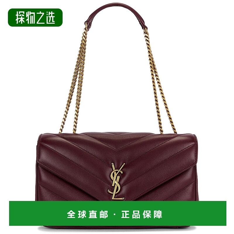 1h可退 香港直邮Saint Laurent 圣罗兰 女士 中号翻盖单肩包 8014