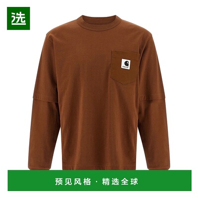 香港直邮Sacai SACAI X CARHARTT WIP T恤 2500994S长袖