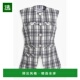 格纹棉混纺背心 1h可退 241 女士 Tamara 香港直邮VERONICA BEARD