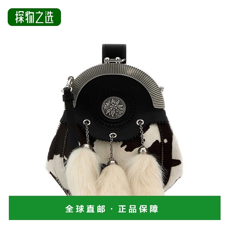 香港直邮Prada 普拉达 女士 雙色手拿包 1BL057VOOC2HIM