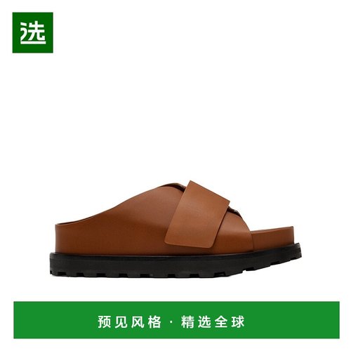 香港直邮Jil Sander 徽标拖鞋 J44WX0007-P0503