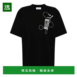 上装 男士 T恤印花 white 欧洲直邮off