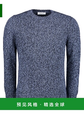 香港直邮Gran Sasso 男士针织衫 AW2025 蓝色长袖 1015825701817