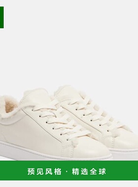 香港直邮TOD'S 托德斯 女士 Cassetta 皮毛内里皮质运动鞋