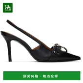 尖头真皮休闲时尚 1h可退 透 鞋 浅口高跟鞋 美国直邮 R13女士时装