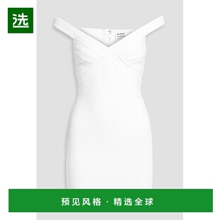 1h可退 香港直邮Herve Leger 荷芙妮格 女士 Rachel 露肩绷带迷你