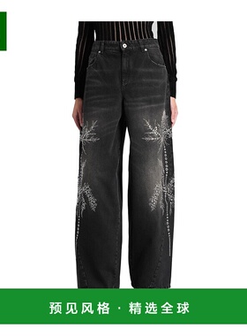 香港直邮Blumarine 多口袋牛仔裤 4J122A直筒裤