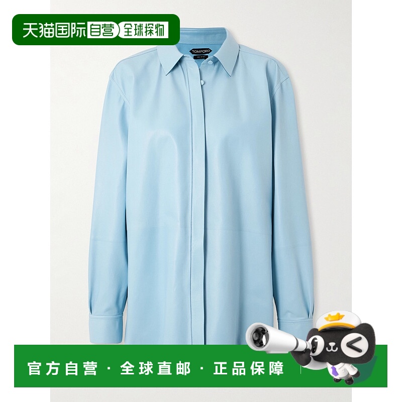 1h可退 香港直邮Tom Ford 汤姆·福特 女士 皮革衬衫 CAL570LEX38