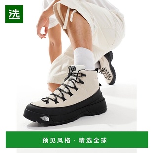 香港直邮the north face 北面 男士 Glenclyffe Urban 米白黑色靴