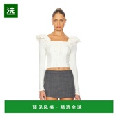 香港直邮for Aliyah love 1h可退 lemons 女士 网眼提花上衣 CT21