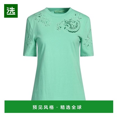 1h可退 【美国直邮】ermanno 女士 上装T恤潮流时髦穿搭时尚透气