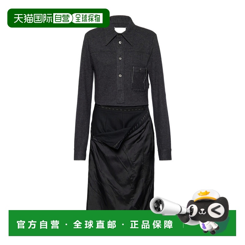 香港直邮Maison Margiela 长袖连衣裙 S51DD0039MTJ032