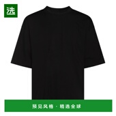 MTS88211 1h可退 black黑色 男士 黑色棉质T恤 香港直邮Thom Krom