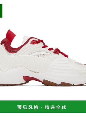 1h可退 香港直邮Lanvin 朗雯 男士 独家发售白色 Flash-X 运动鞋