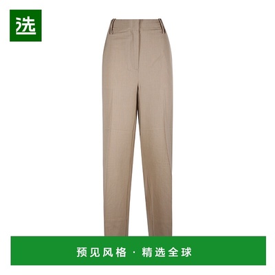 1h可退 香港直邮GANNI 女士休闲裤 F8793883 SS2024 花色 DRAPEY