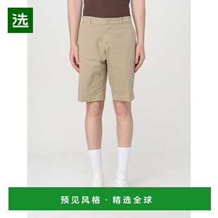 香港直邮FAY 男士短裤 NTM8350188TGURC210 SS2025 浅棕色 Cotton