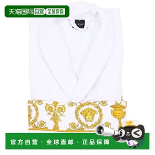 女士 范思哲 BAROCCO 棉质浴袍 1h可退 ROBE 香港直邮Versace