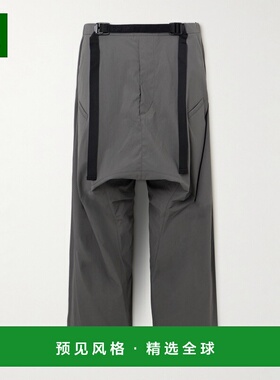 1h可退 香港直邮ACRONYM 男士 P30BL Encapsulated 阔腿束带层叠