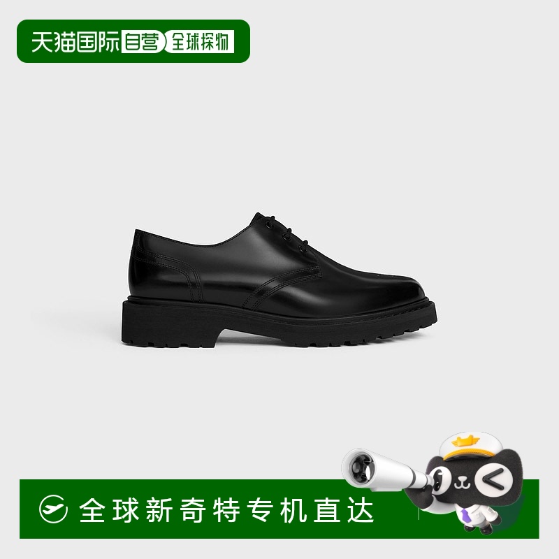 欧洲直邮Celine (2025) CELINE DERBY RANGERS 亮面牛皮鞋