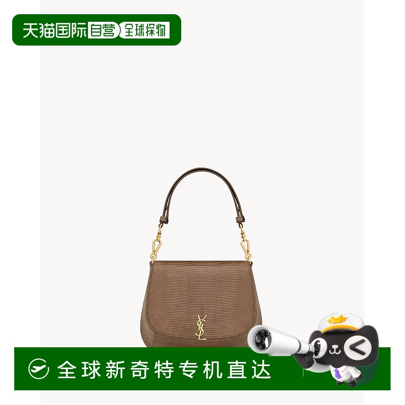 欧洲直邮YSL (2025) 迷你 voltaire 蜥蜴皮手提包